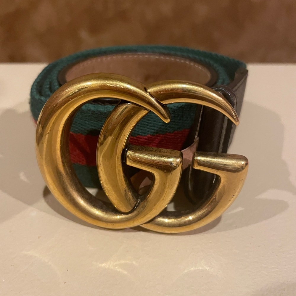 Gucci Web Belt